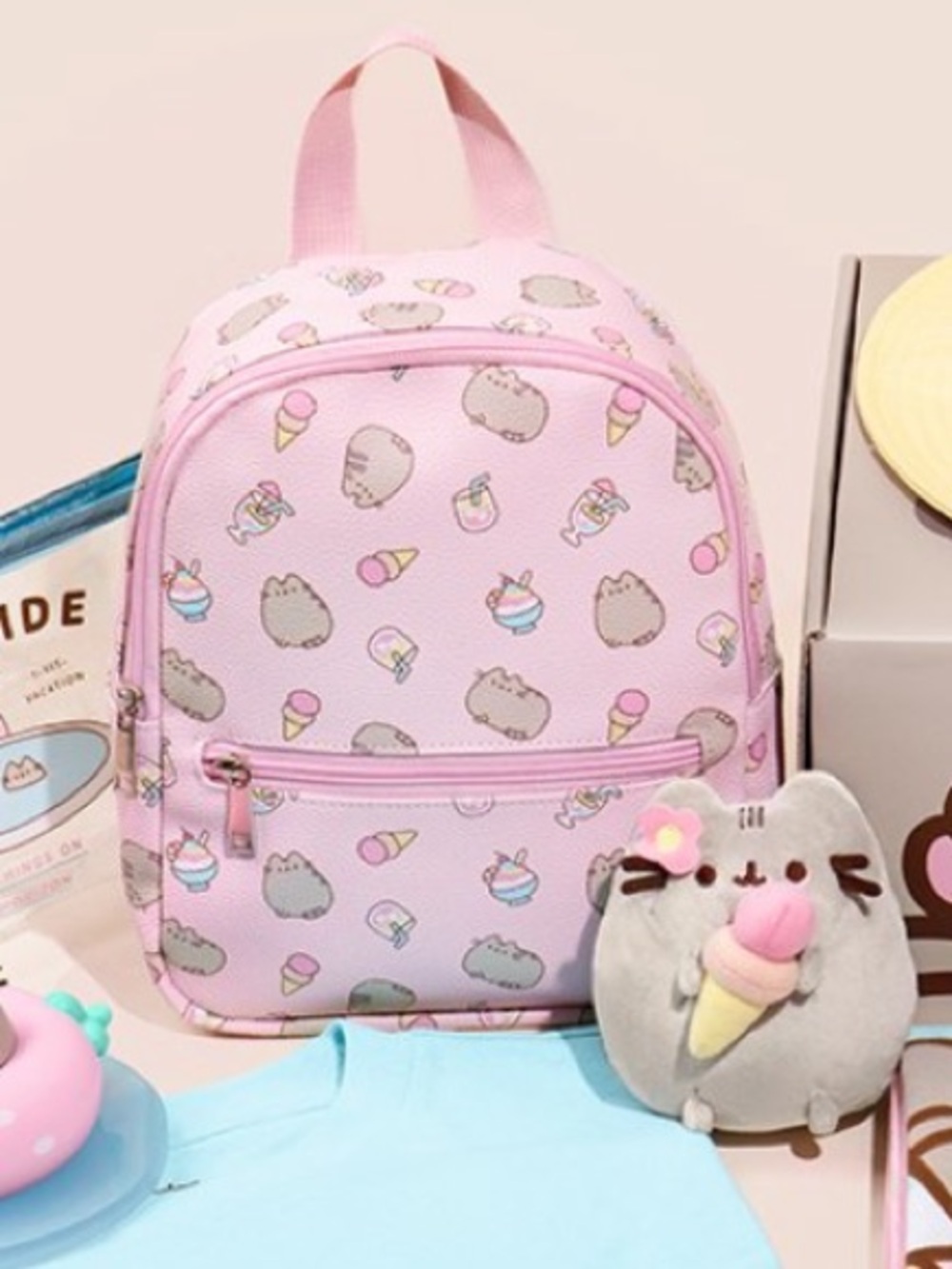 Pusheen Box Summer 2026 Exclusive Pink Backpack